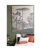 Housse de coussin Amerida terracotta  - 50x30 cm