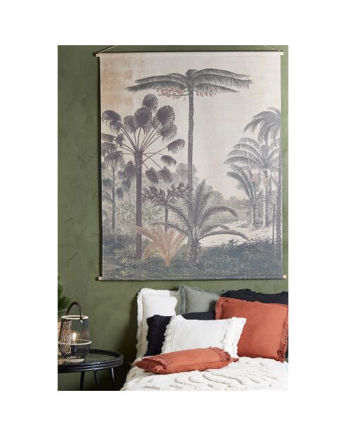 Housse de coussin Amerida terracotta  - 50x30 cm