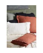 Housse de coussin Amerida terracotta  - 50x30 cm