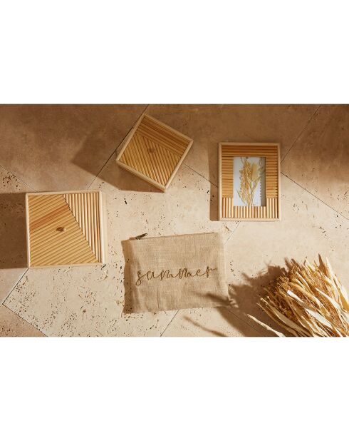 Cadre photo naturel  - 17.5x22.5 cm