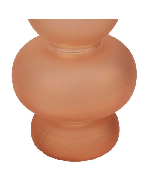 Vase soliflore Funky terracotta  - D.8.5x18 cm
