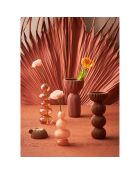 Vase soliflore Funky terracotta  - D.8.5x18 cm