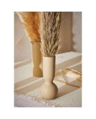 Vase en grès Organic beige  - D.10.5x26 cm