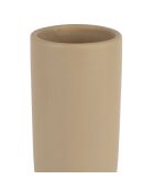 Vase en grès Organic beige  - D.10.5x26 cm