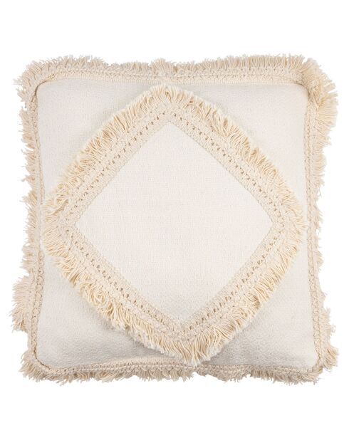 Housse de coussin Amerida crème  - 45x45 cm