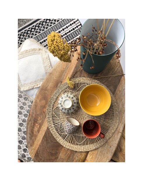 Housse de coussin Amerida crème  - 45x45 cm