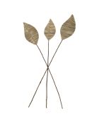 3 Branchages Aristida naturel plante séchée naturel  - 100 cm
