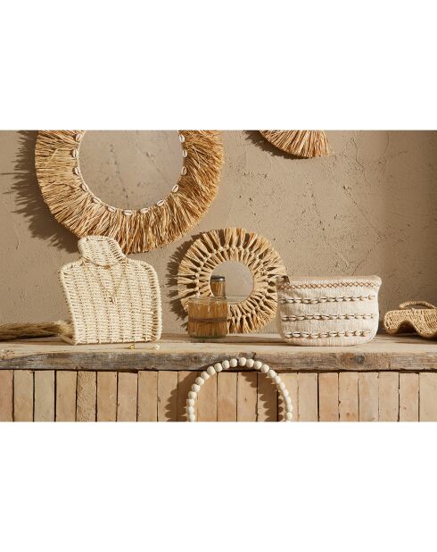 Blue Sand ecru etui - 26x8x17 cm