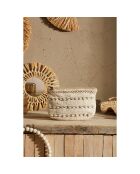 Pochette Blue Sand ecru  - 26x8x17 cm
