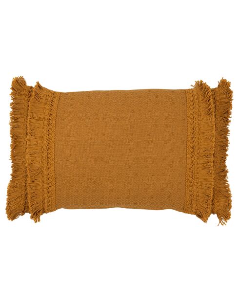 Housse de coussin Amerida moutarde - 50x30 cm