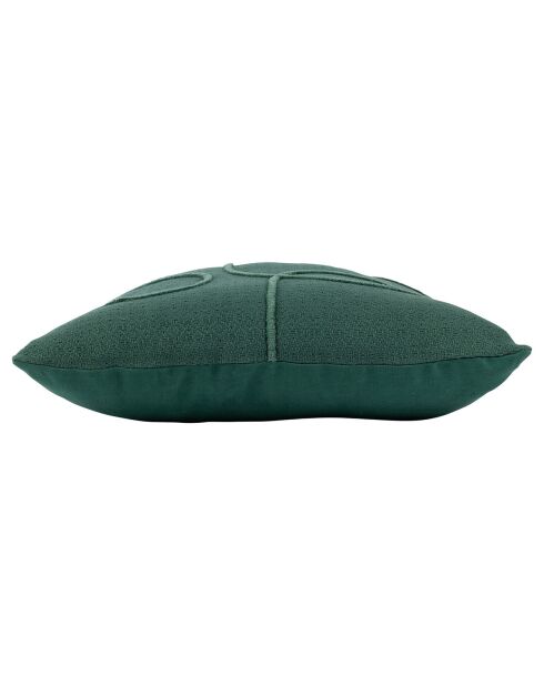 Housse de coussin Arty emeraude  - 45x45 cm