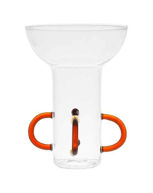 Vase Belle vie terracotta  - D.13.5x18.5 cm