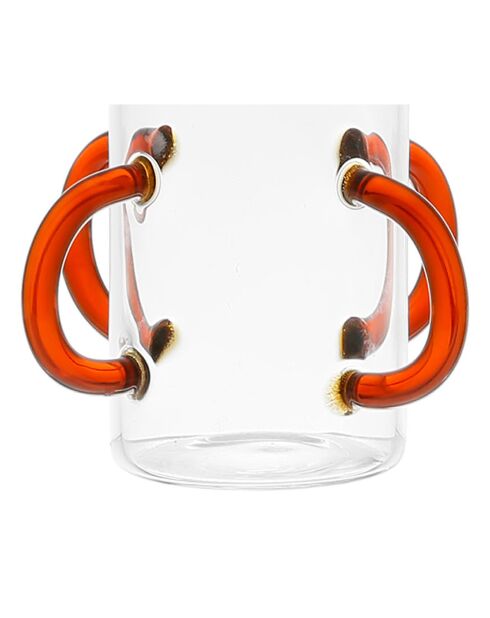 Vase Belle vie terracotta  - D.13.5x18.5 cm