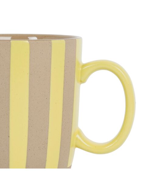 2 Mugs Medi summer menthe/jaune - 45cl