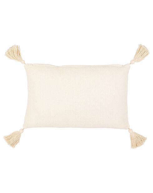Housse de coussin Organic ecru  - 50x30 cm