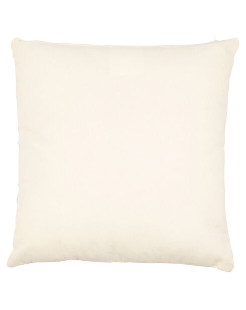 Housse de coussin Arty blanche  - 45x45 cm