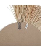 Miroir Blue sand naturel/blanc  - 33x42 cm