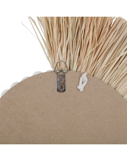 Miroir Blue sand naturel/blanc  - 33x42 cm