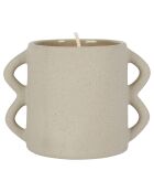 Bougie senteur Solor - 1 mèche 40h beige  - 250g