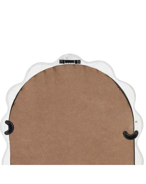 Miroir Funky blanc  - 27.5x49 cm