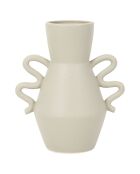 Vase en grès Blue sand gris  - 24x16x28 cm