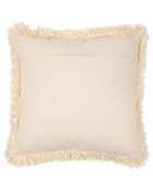 Housse de coussin Blue sand ecru  - 45x45 cm