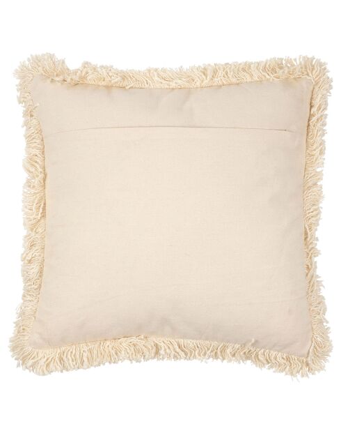Housse de coussin Blue sand ecru  - 45x45 cm