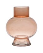 Vase Maderia brun  - D.17.5x22 cm
