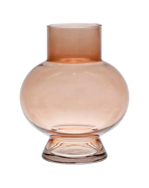 Vase Maderia brun  - D.17.5x22 cm