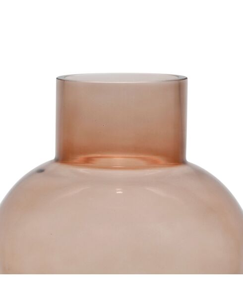 Vase Maderia brun  - D.17.5x22 cm
