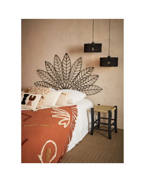 Plaid Minimal terracotta  - 170x130 cm