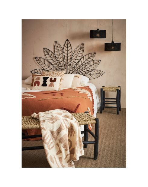 Plaid Minimal écru/beige - 170x130 cm