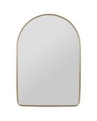 Miroir Ilena doré  - 60x40 cm