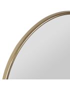 Miroir Ilena doré  - 60x40 cm
