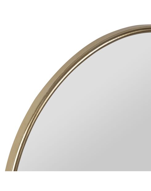 Miroir Ilena doré  - 60x40 cm