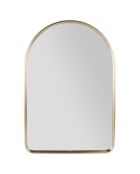 Miroir Ilena doré  - 60x40 cm