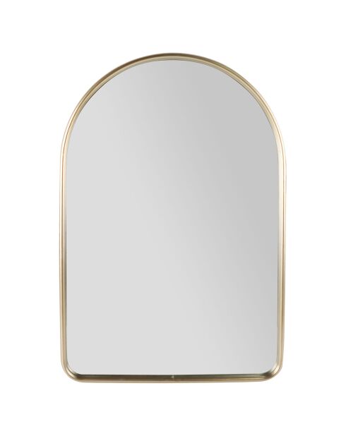 Miroir Ilena doré  - 60x40 cm