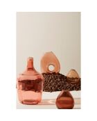 3 Vases cyrius multicolores  - 13x11x13 cm