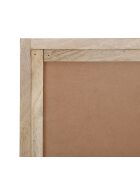 Cadre déco Coquille tuftée écru - 40x50 cm