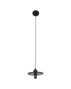 Suspension Atelier noire - D.25x14 cm