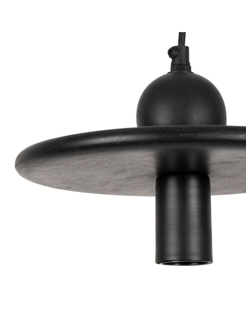 Suspension Atelier noire - D.25x14 cm