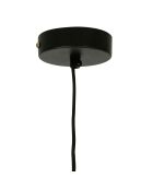 Suspension Atelier noire - D.25x14 cm