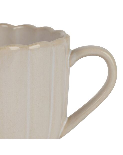 6 Romancero Natural Frühstückstassen, 50 cl