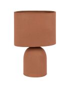 Lampe Terrea terracotta  - 23x15x34.5 cm