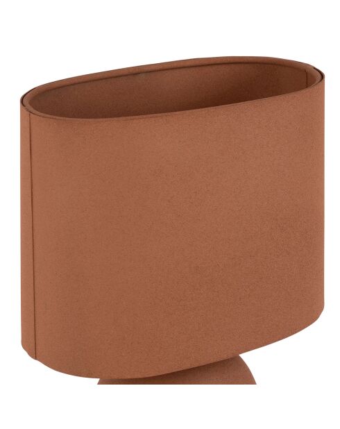 Lampe Terrea terracotta  - 23x15x34.5 cm