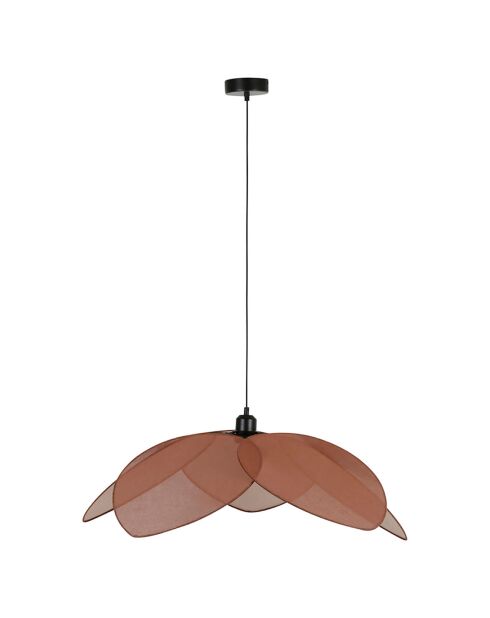 Suspension lin brun  - D.70x17 cm