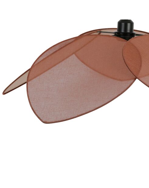 Suspension lin brun  - D.70x17 cm