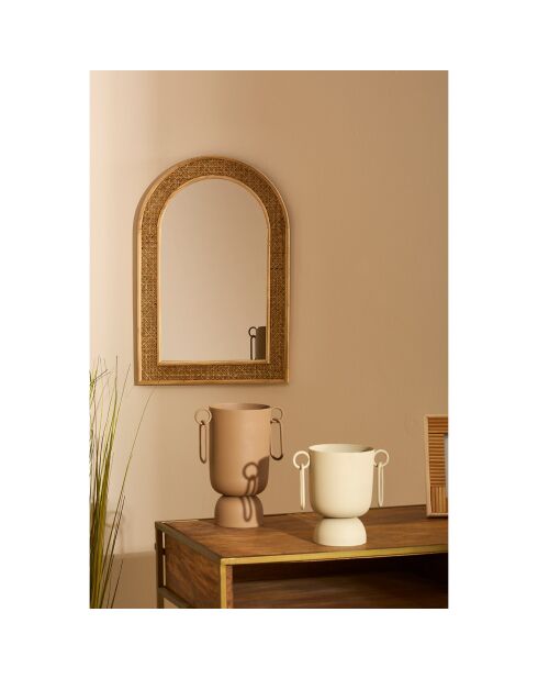 Miroir medi summer naturel  - 40x60 cm