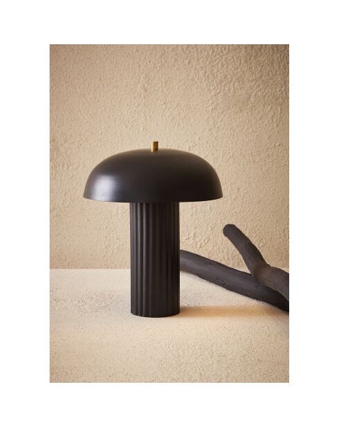Lampe Arty noire - D.10.5-30x36 cm