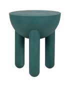 Table d'appoint Arty emeraude  - D.40.5x47.5 cm